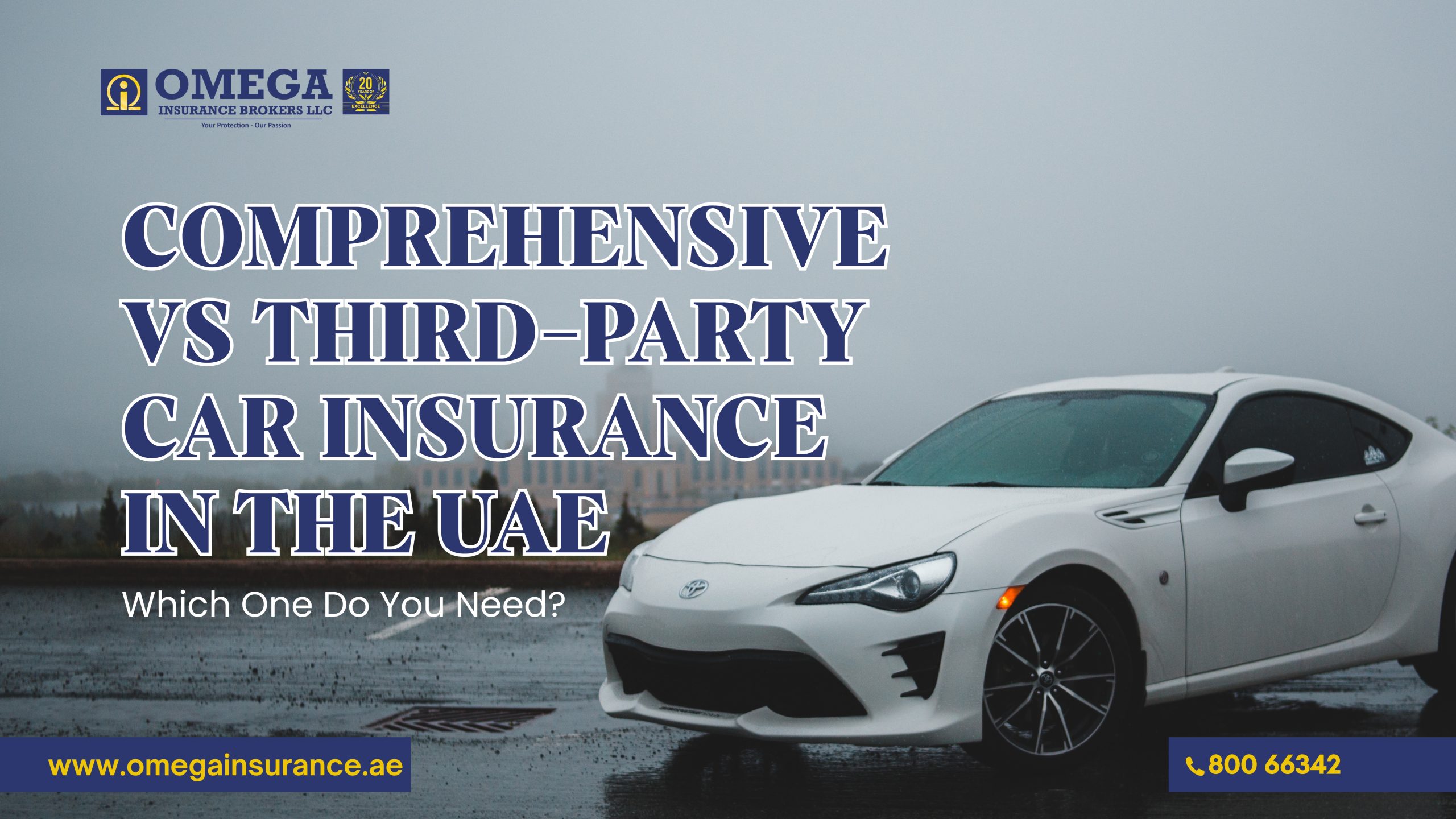 Comprehensive vs Third-Party Car Insurance in the UAE