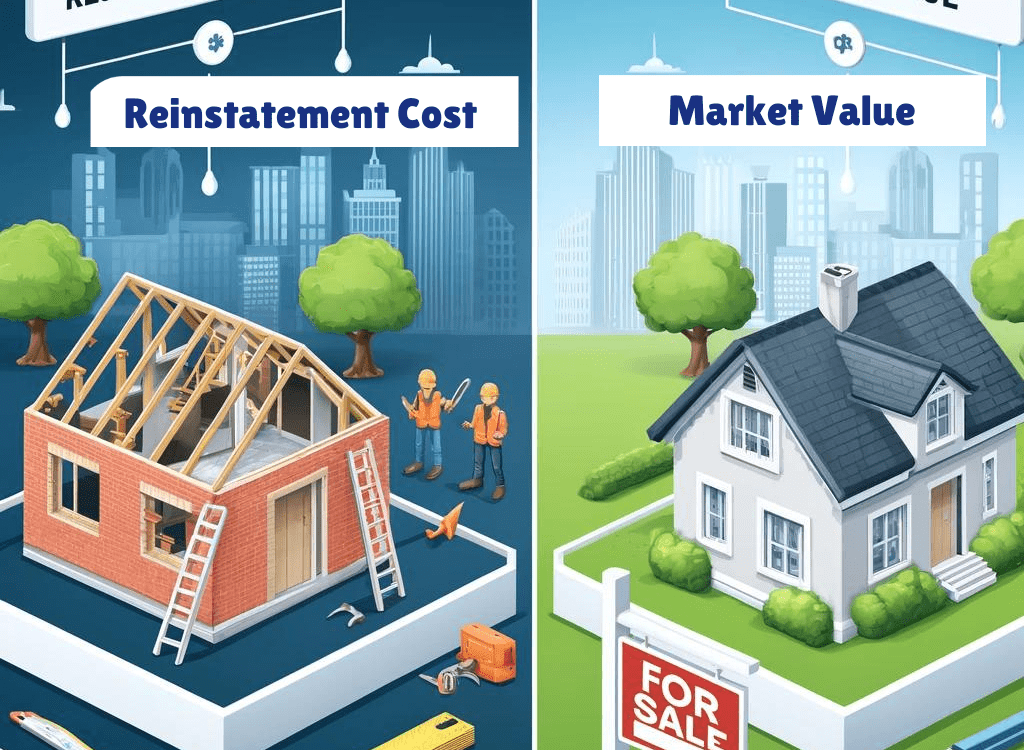 Reinstatement Cost and Market Value in Property